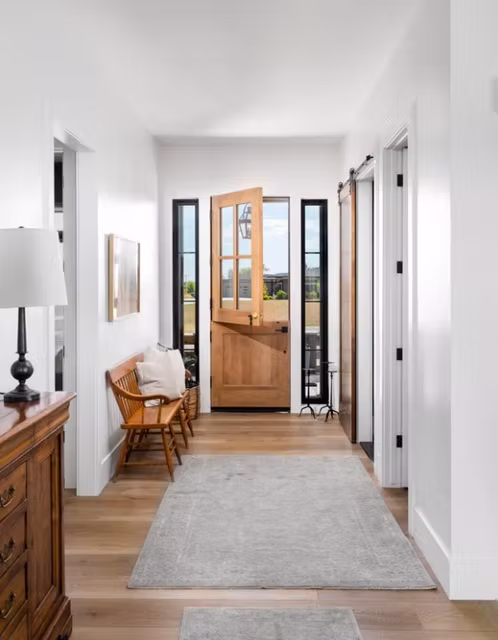 The Ironwood modern craftsman custom home interior view 3