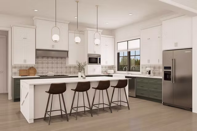 The Magnolia southern classic custom home interior view 10