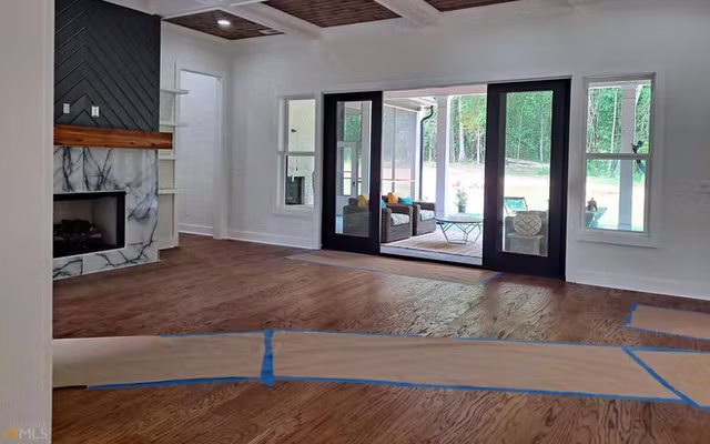 The Magnolia southern classic custom home interior view 13