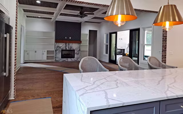 The Magnolia southern classic custom home interior view 18
