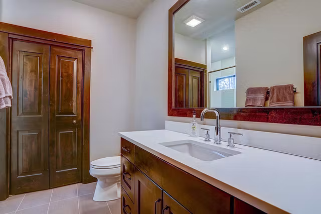 The Sierra mountain modern custom home interior view 5
