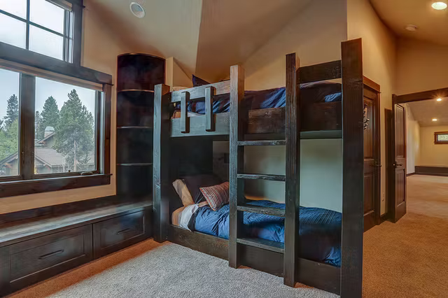 The Sierra mountain modern custom home interior view 7