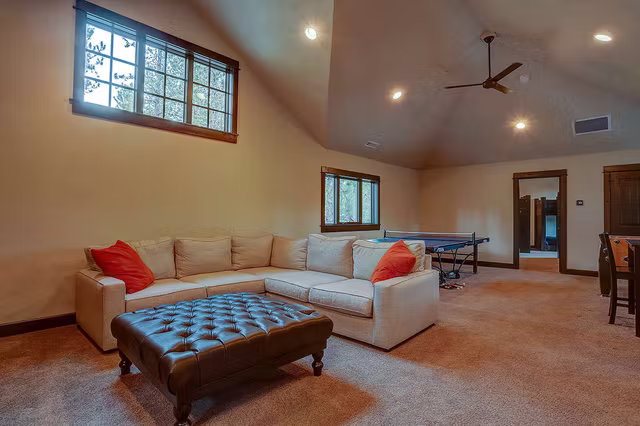 The Sierra mountain modern custom home interior view 13