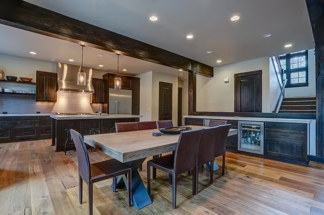 The Sierra mountain modern custom home interior view 28
